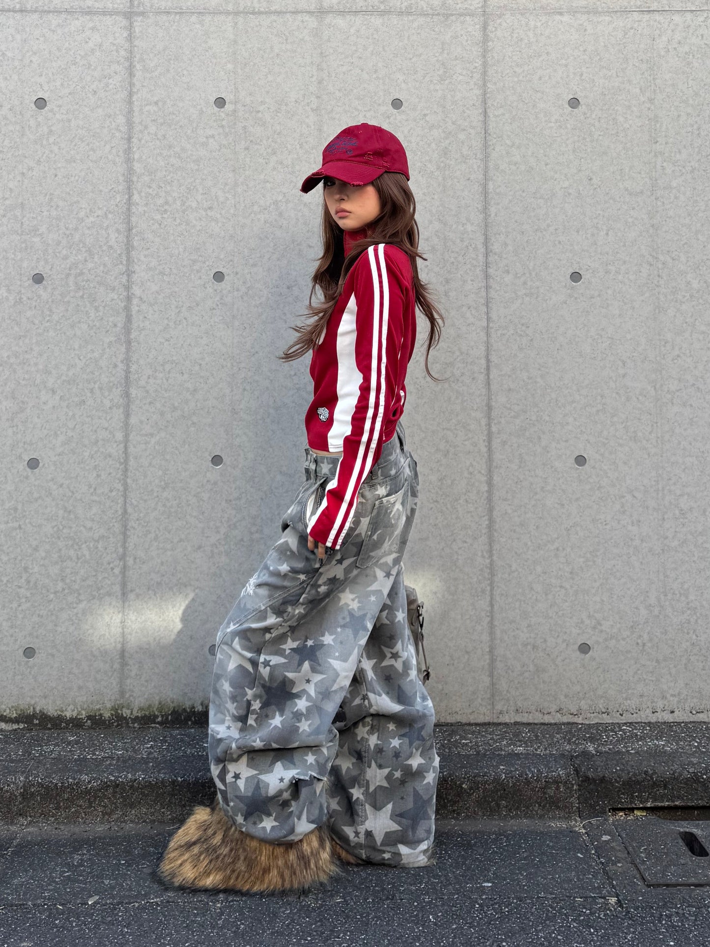 スターダメージデニムパンツ DPB86202