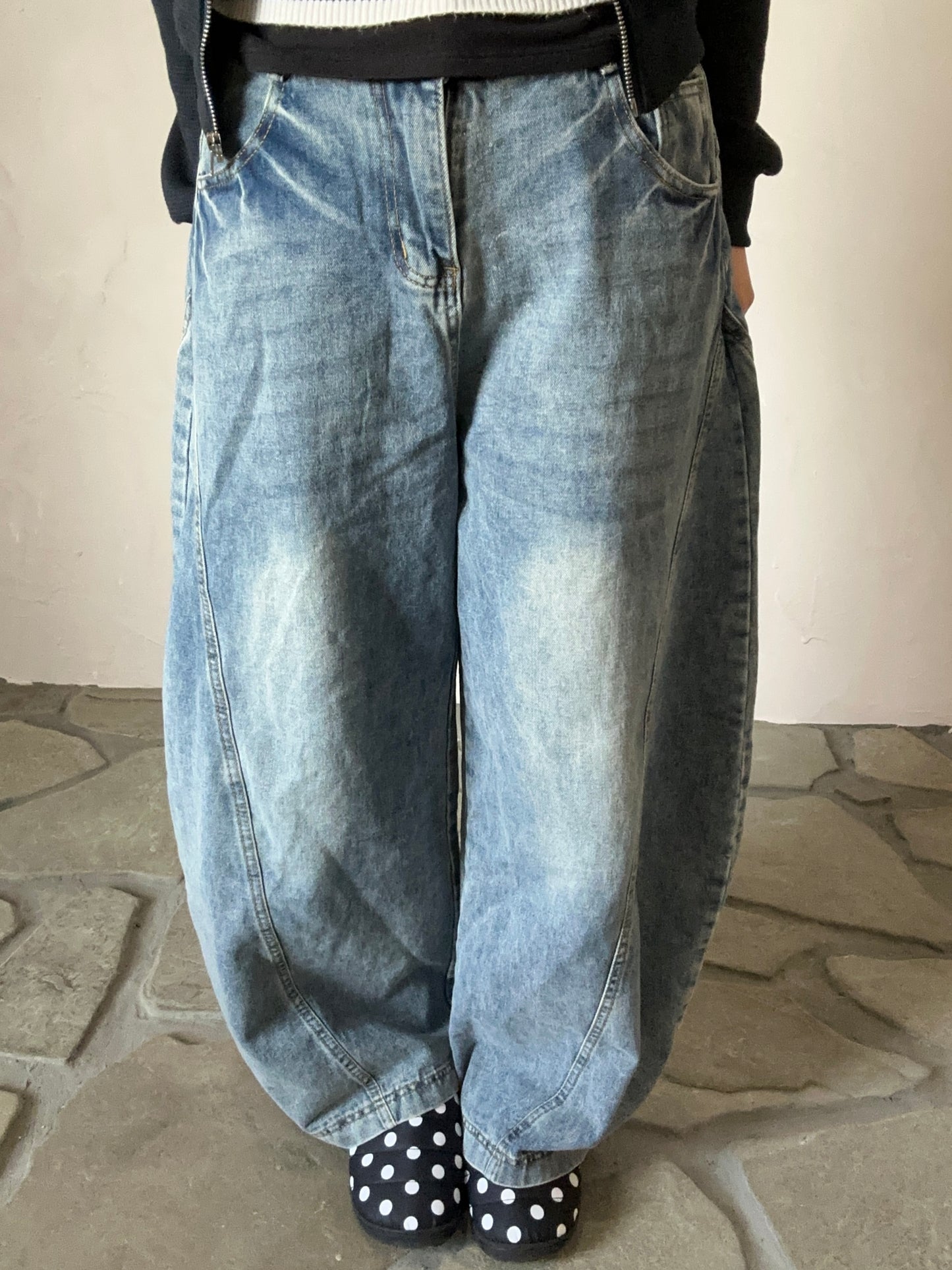 ワイドデニムパンツ DPB95062