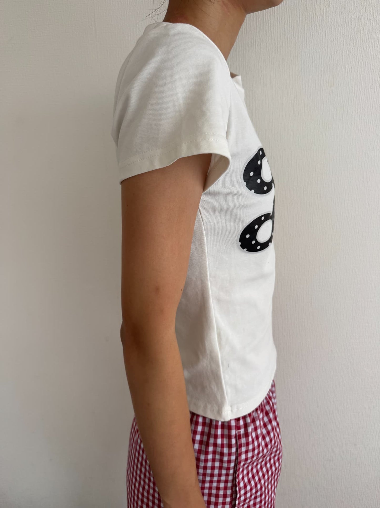 ドットレタリングミニTシャツ DPC07043