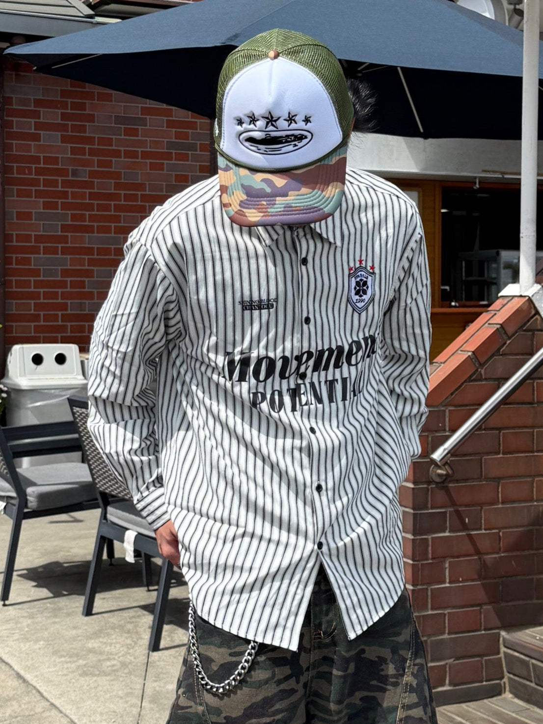 ストリートボーダーシャツ DPB90159