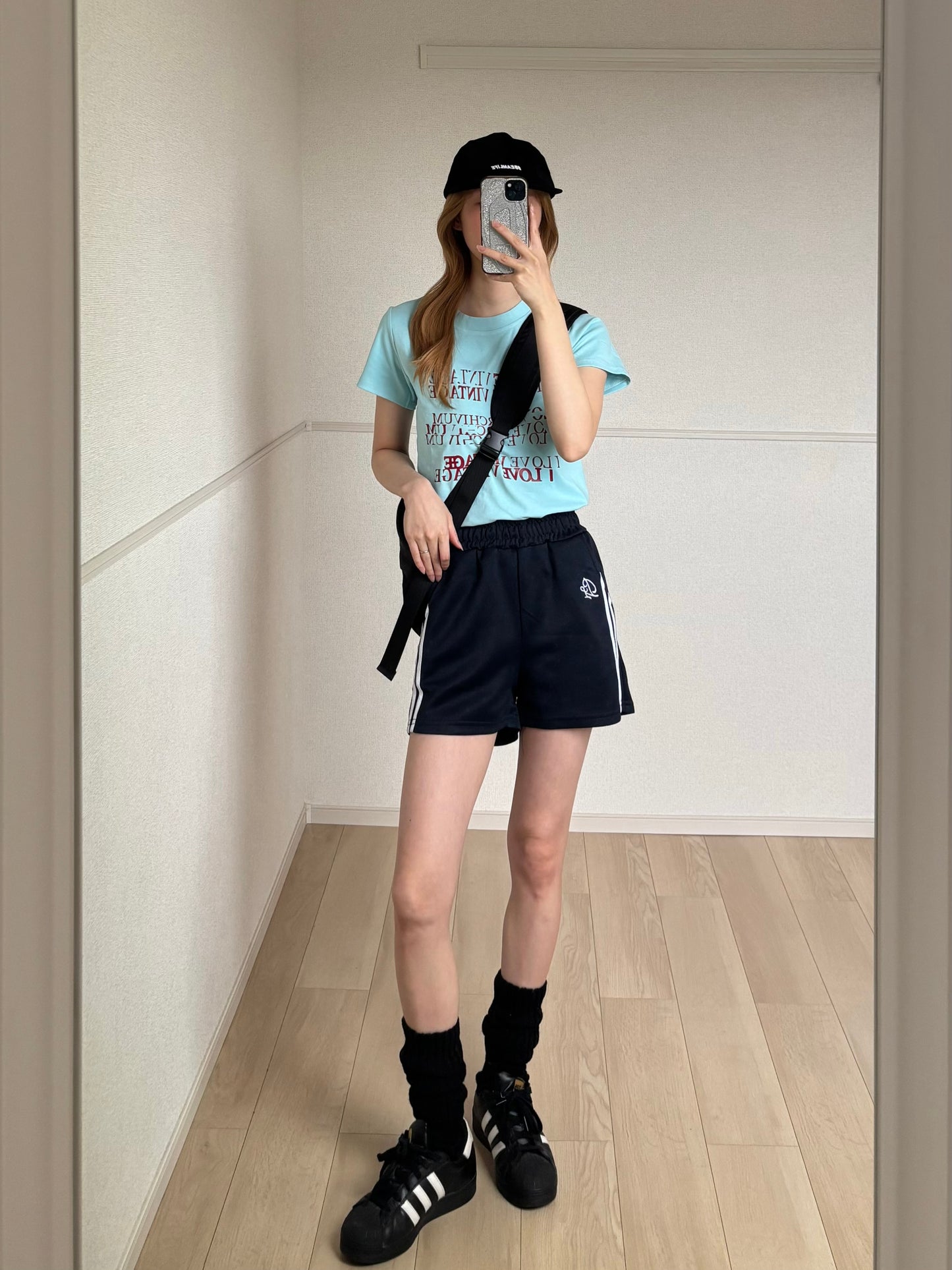 ライトブルーロゴTシャツ DPB88237