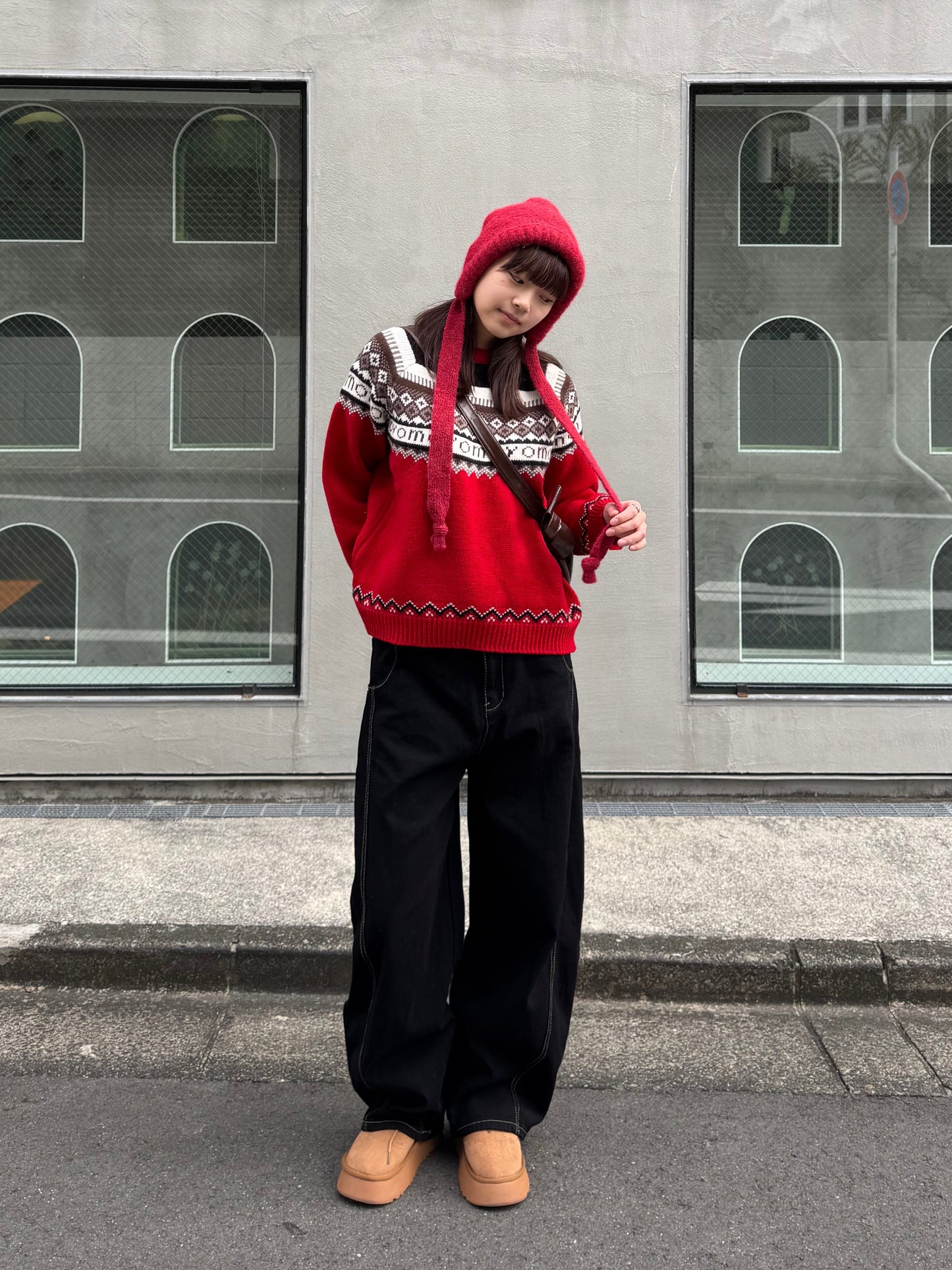 赤ずきんニット帽 DPB91063