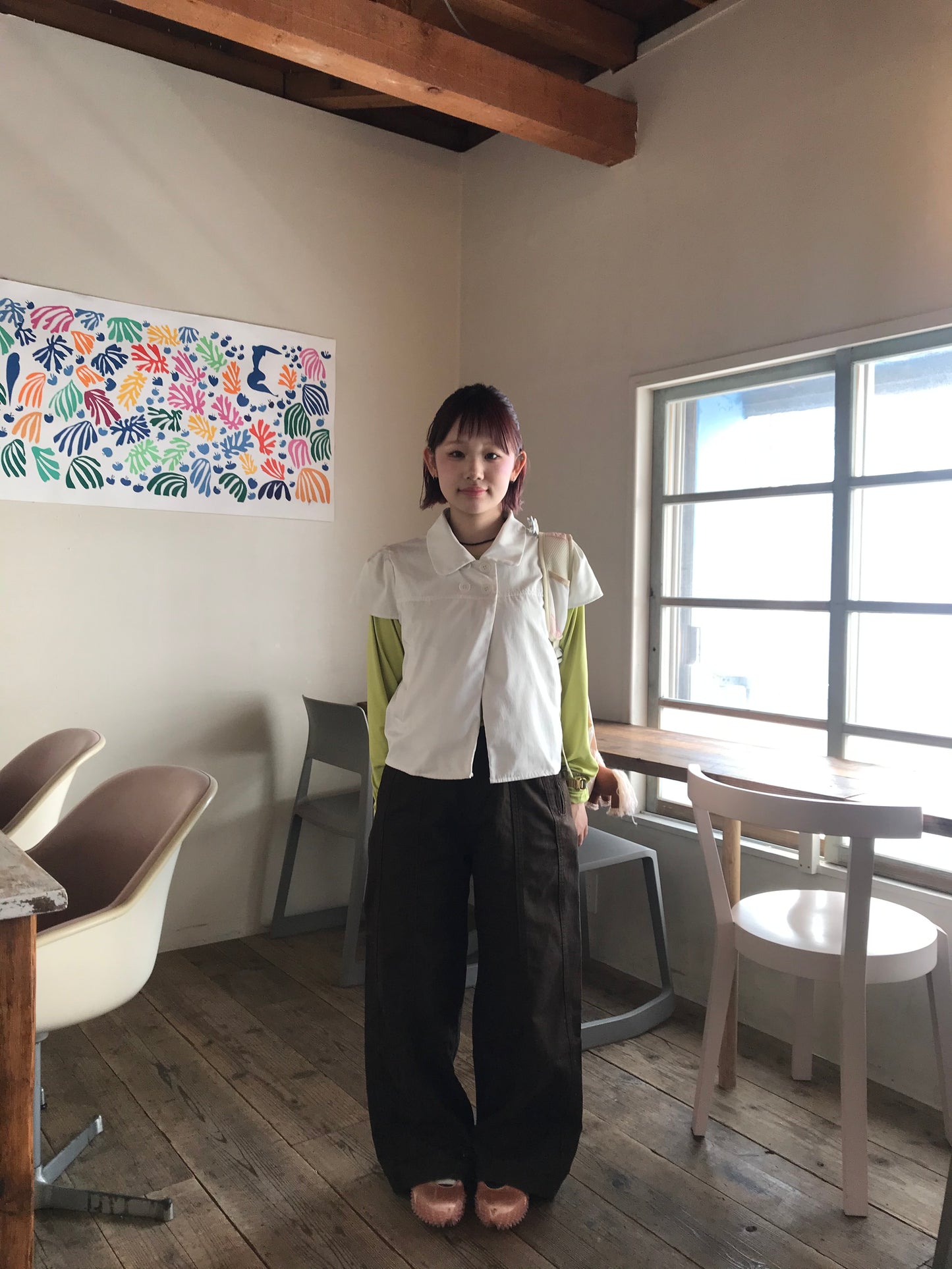 フロントボタンブラウス DPC04006