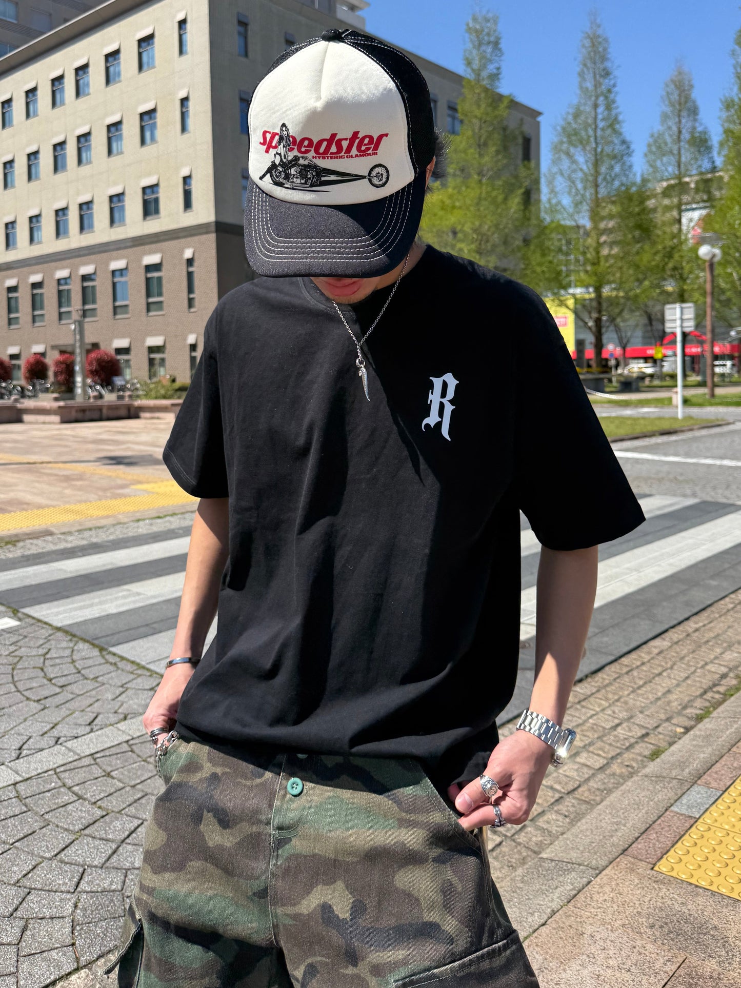 オーバーロゴTシャツ DPB73607