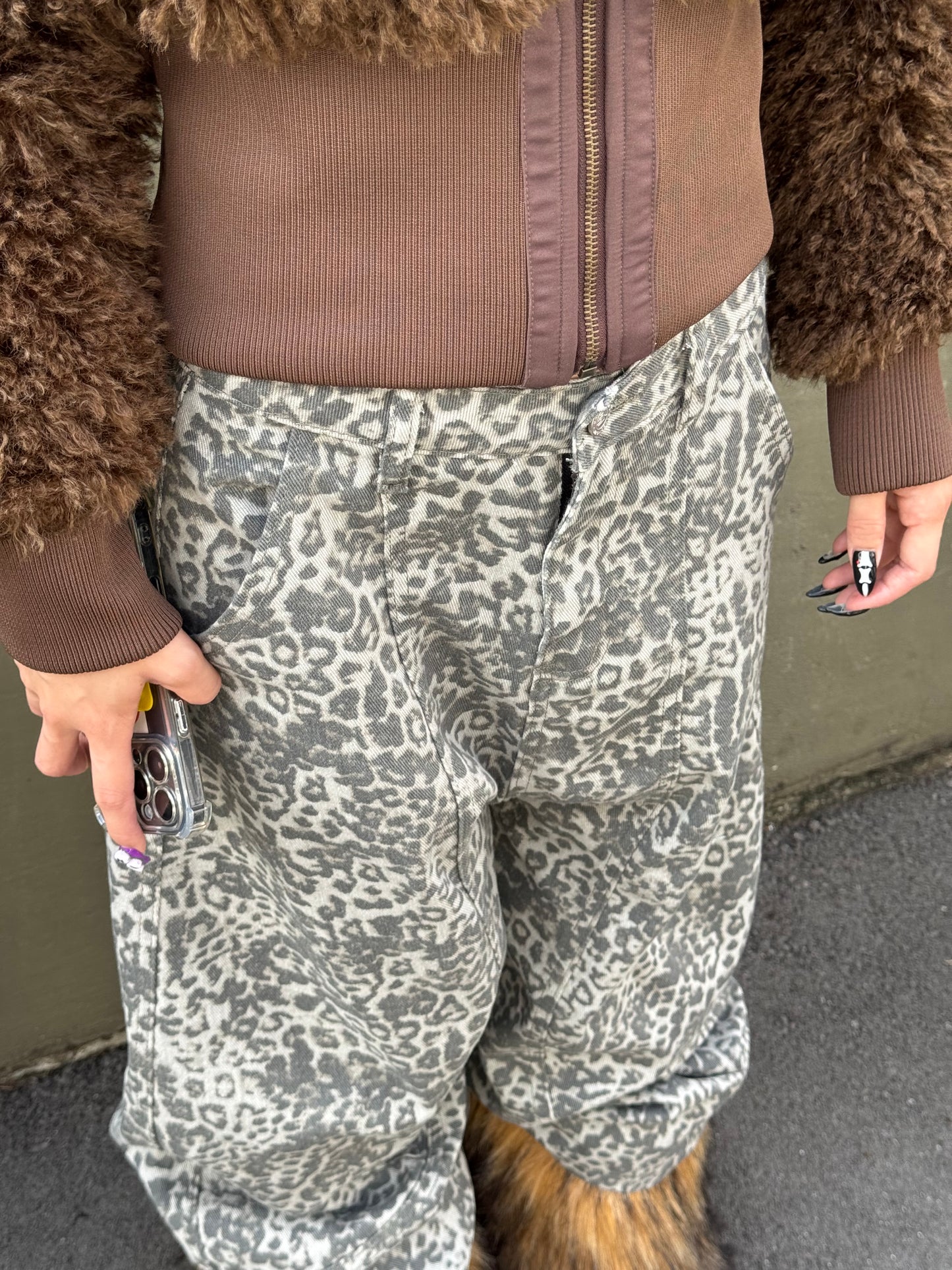 レオパードボリュームパンツ DPB86150