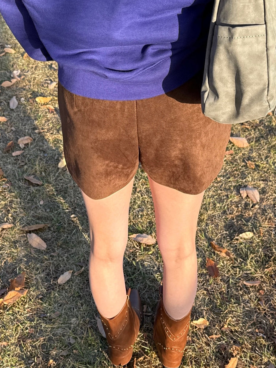 ブラウンショートパンツ DPC01008