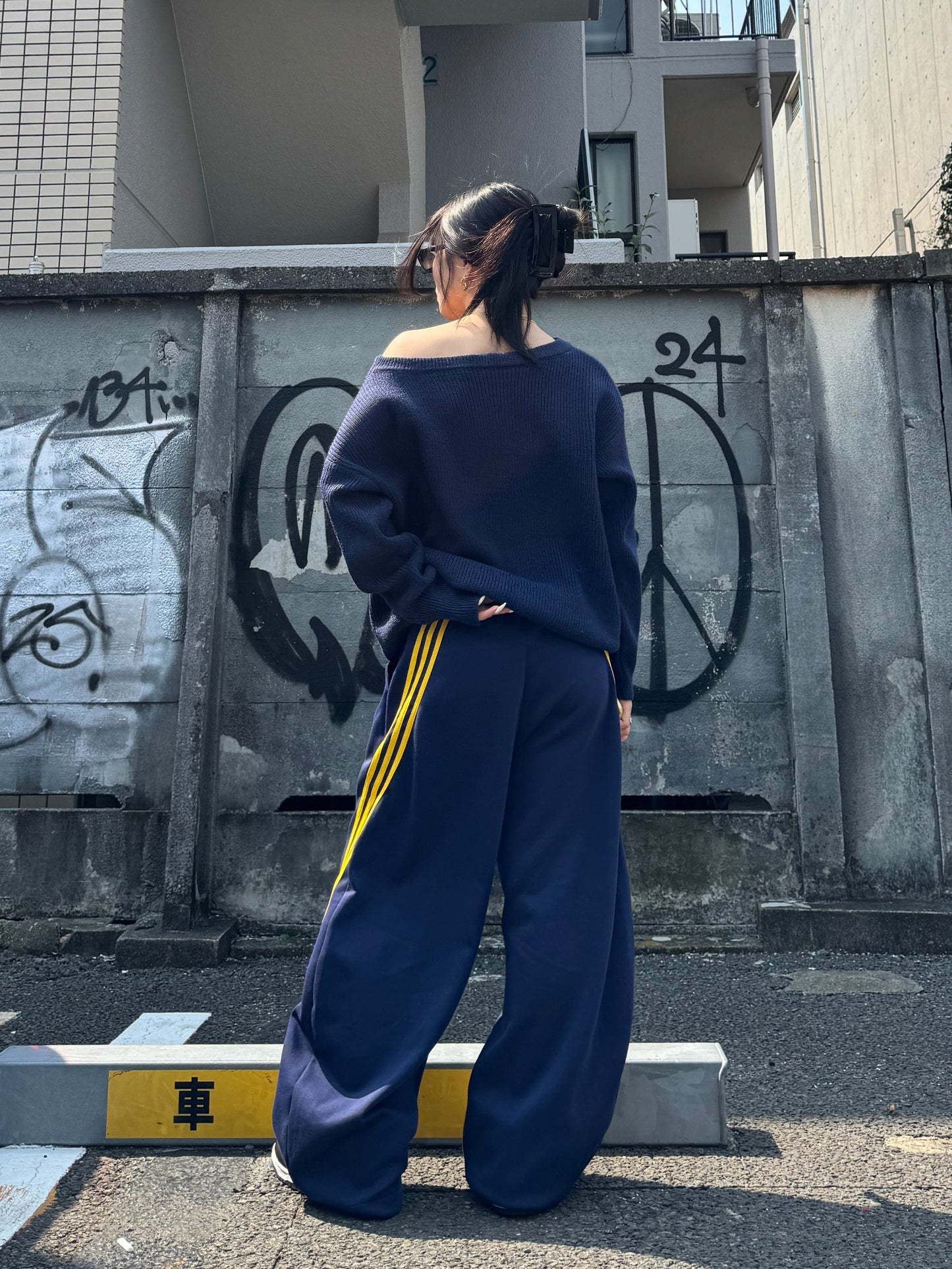 ロゴワンショルニット DPB86023