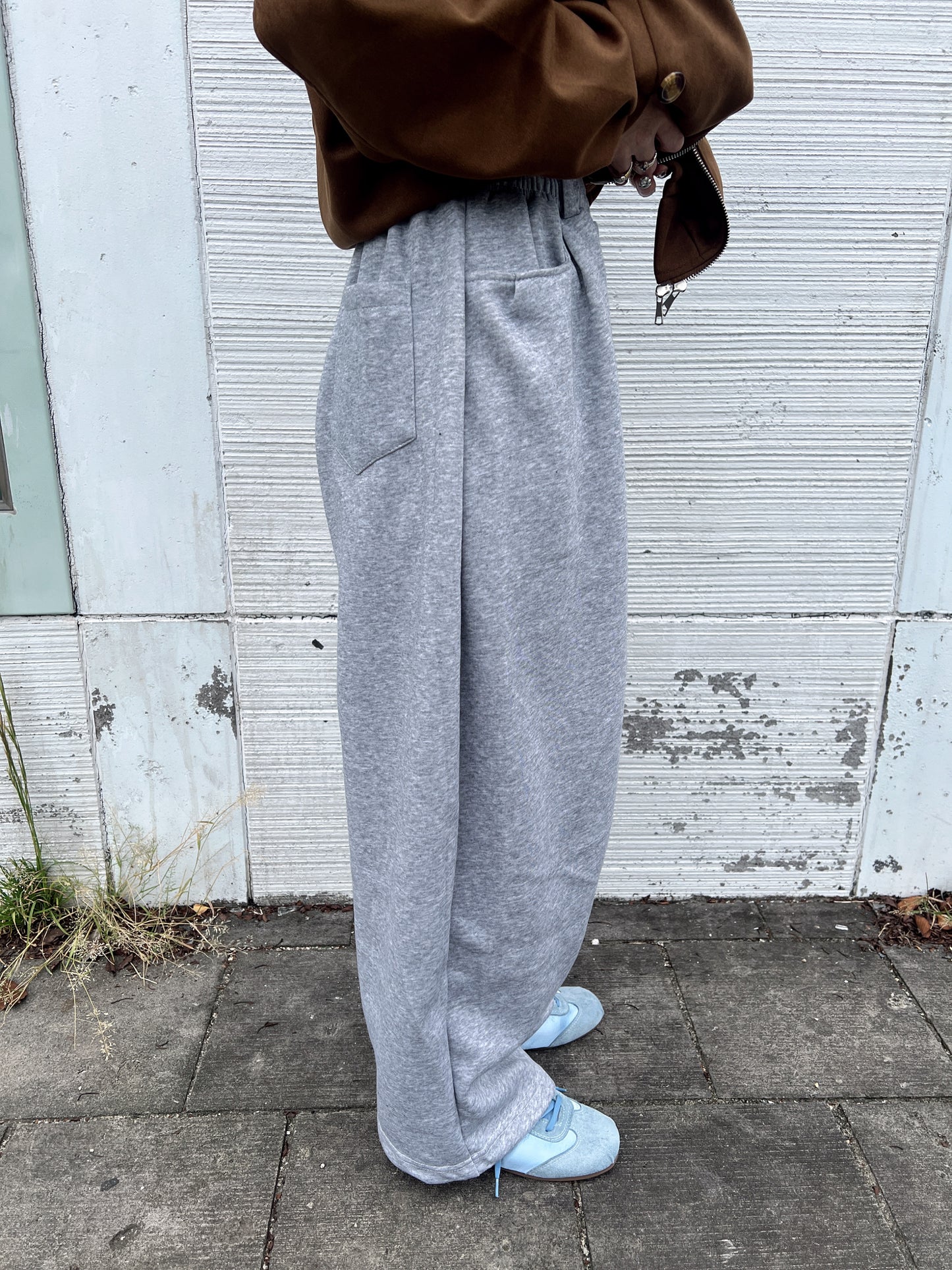 バルーンシルエットルーズスウェットパンツ DPB79215