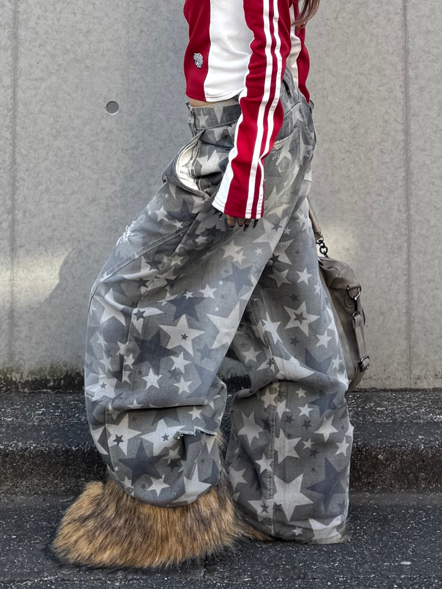 スターダメージデニムパンツ DPB86202