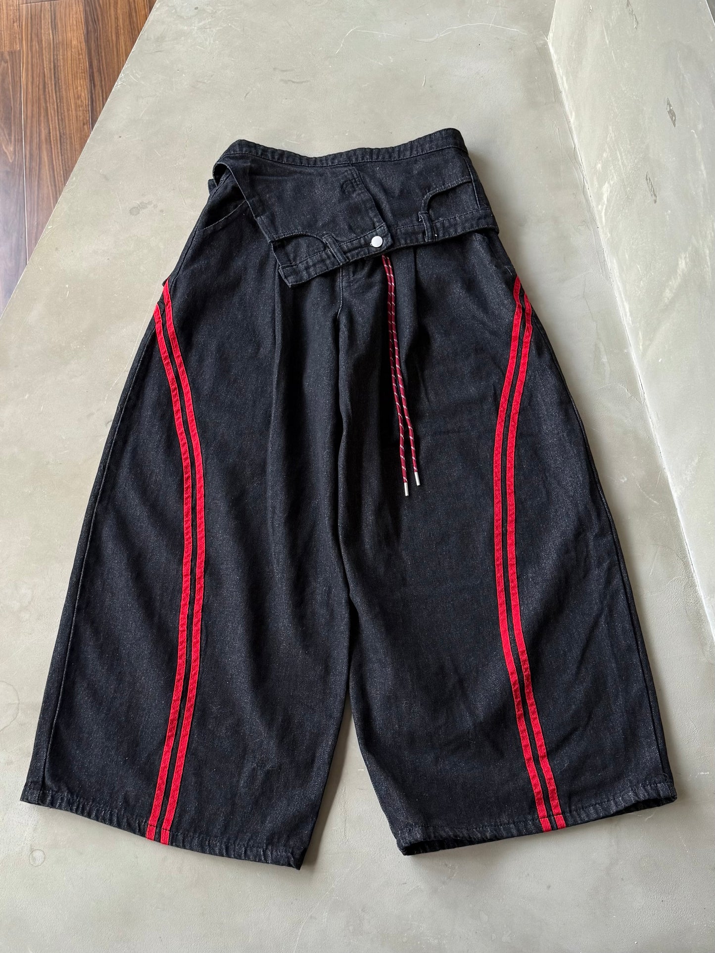 ウエストレイヤードデニムパンツ DPC05035