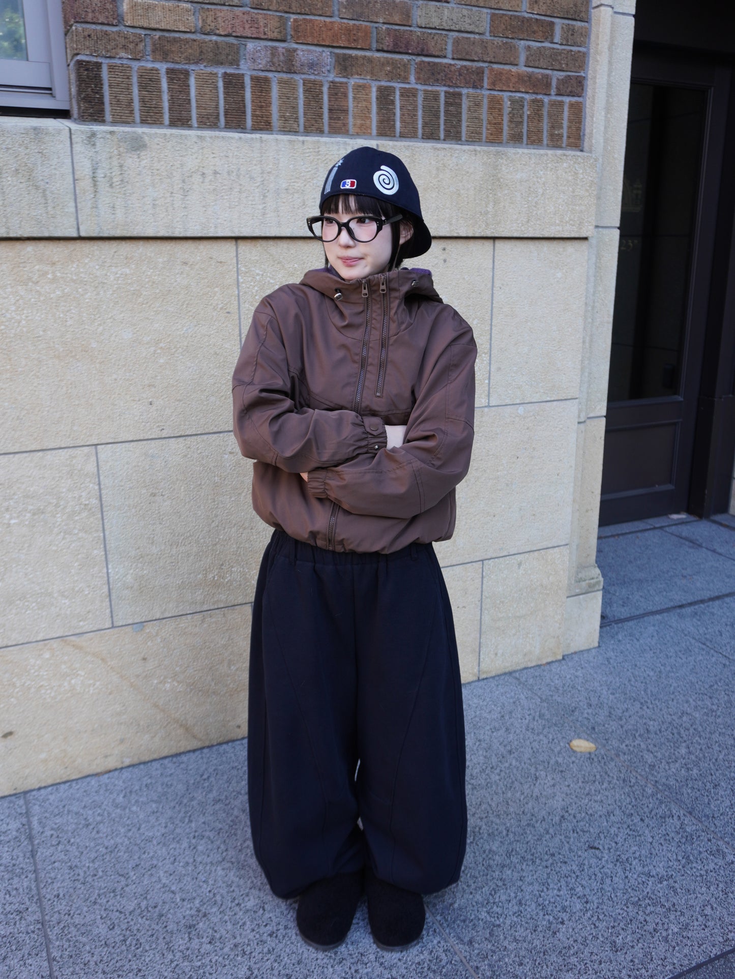 ニットベルトバルーンスウェットパンツ DPB85360