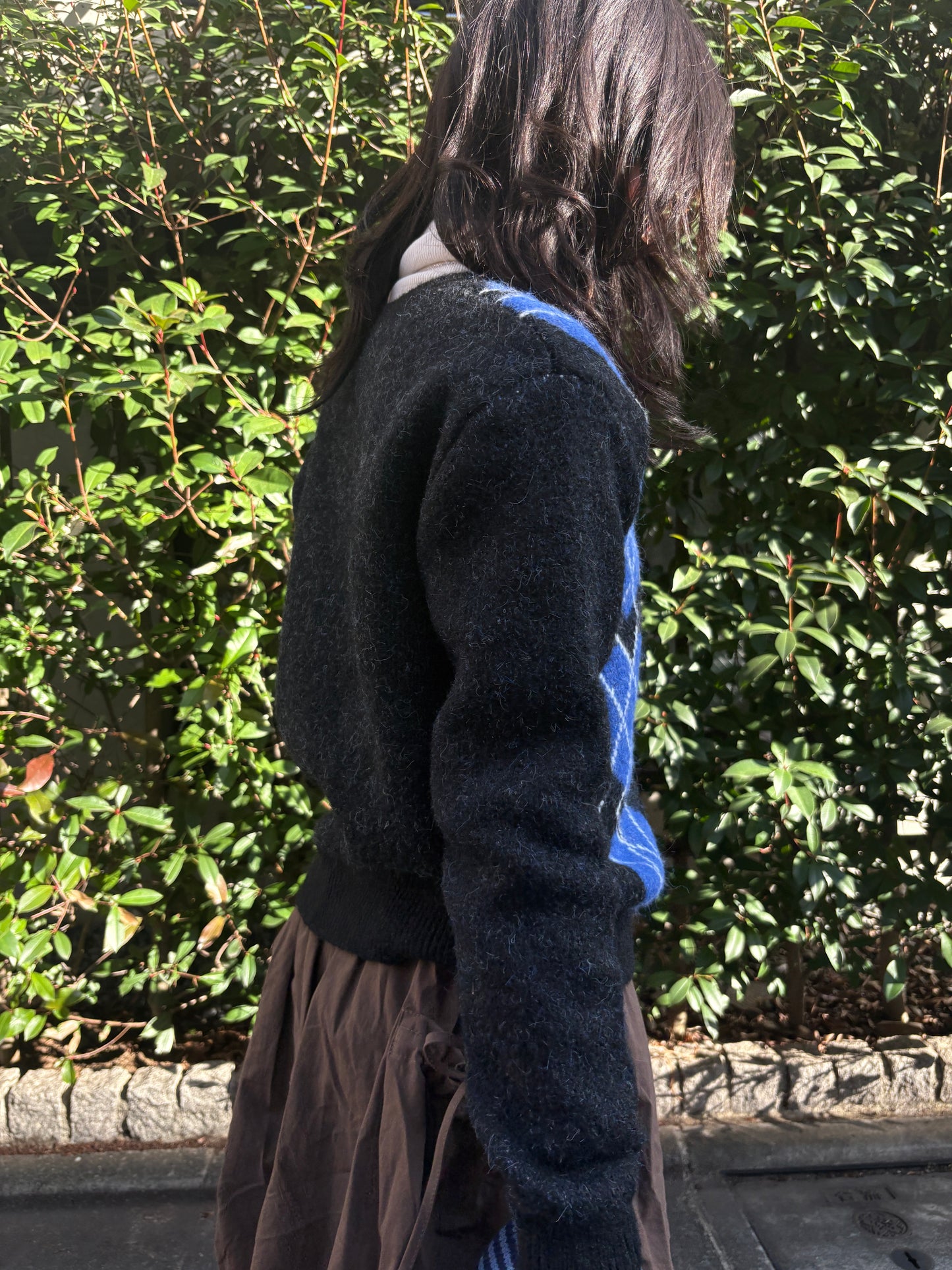 アーガイルハートニット DPA43721