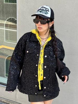 スパンコールデニムジャケット DPB86146