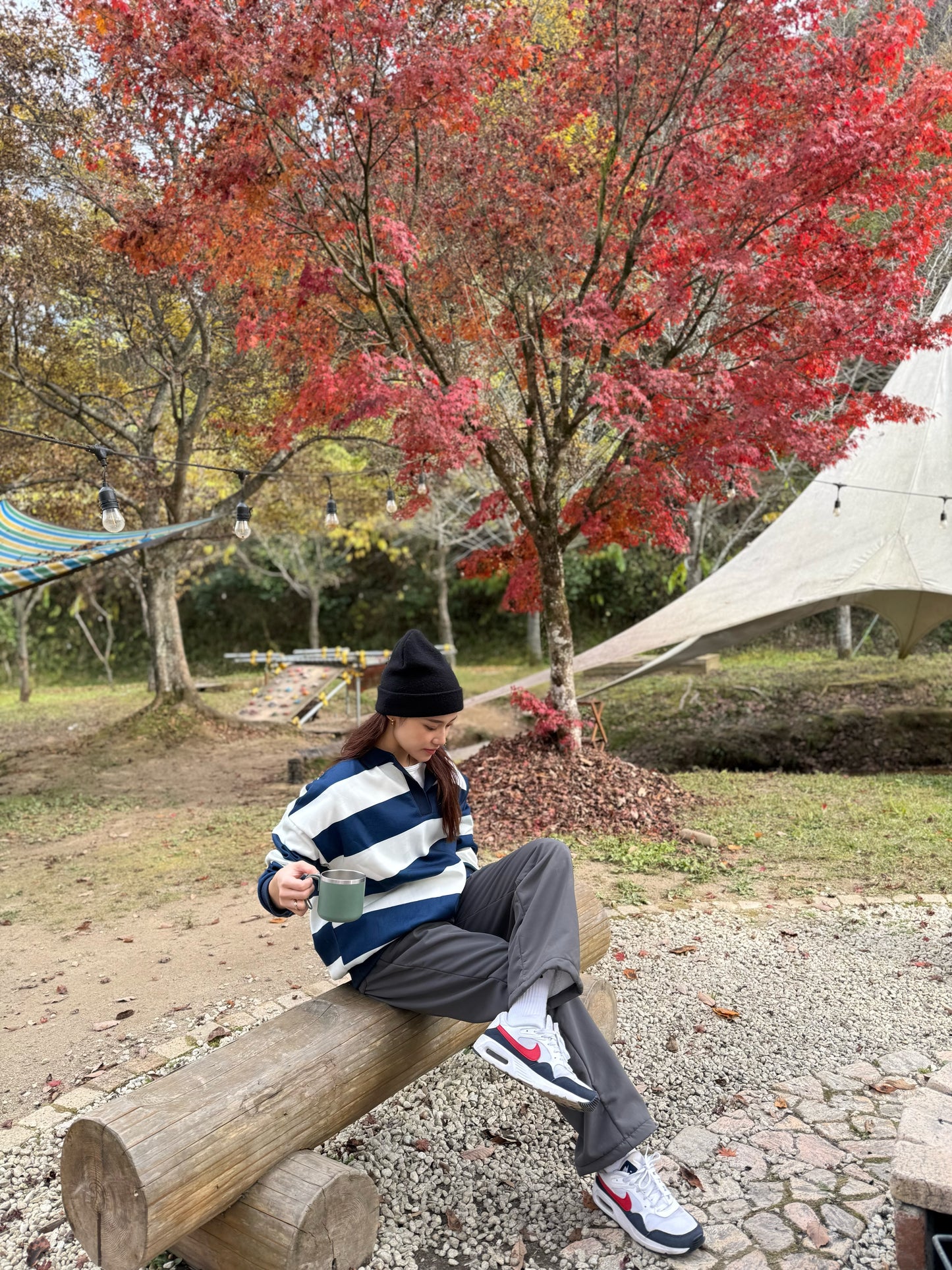 カジュアルストレートパンツ DPB47489