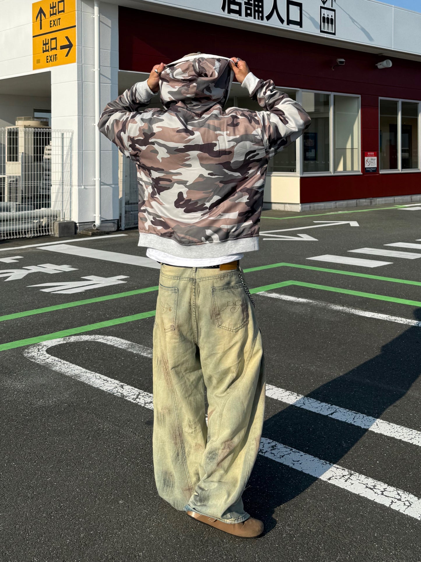 ダメージデザインデニムパンツ DPB90051