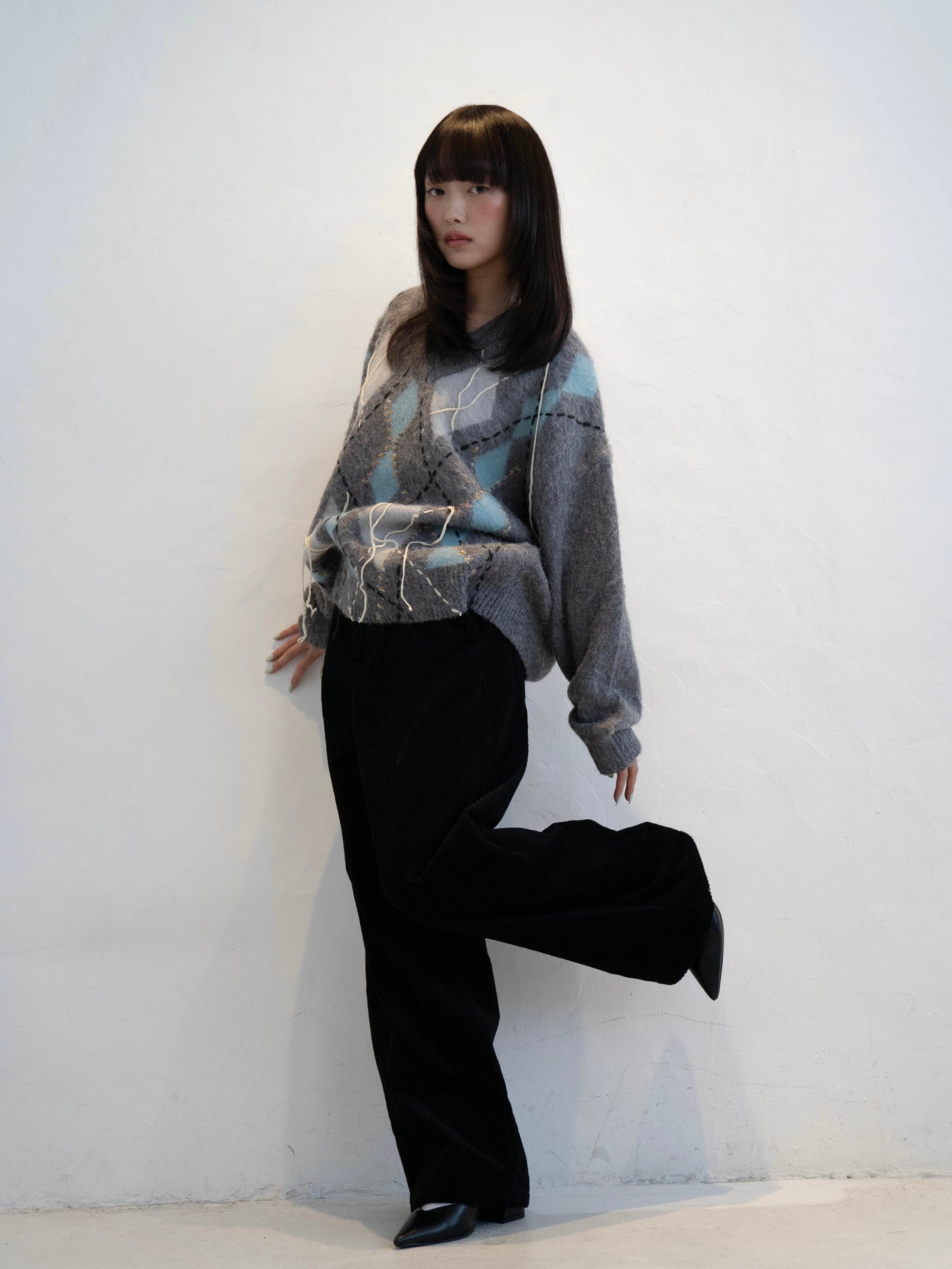 コーデュロイワイドパンツ DPC02008