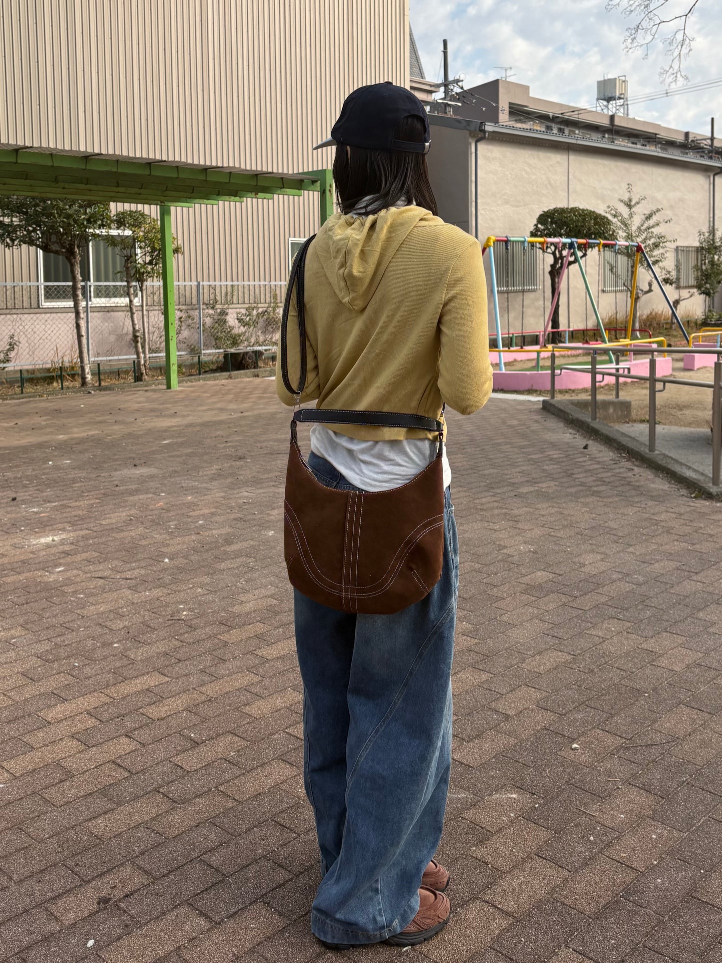 ステッチブラウンバッグ DPB99060