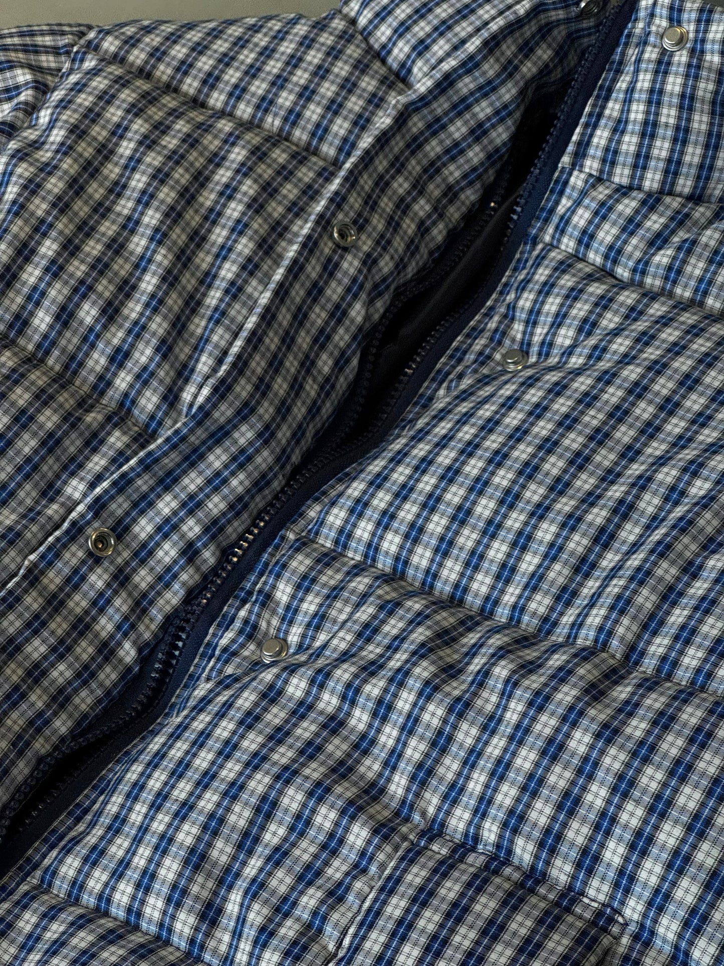 ギンガムチェックダウンジャケット DPB91052