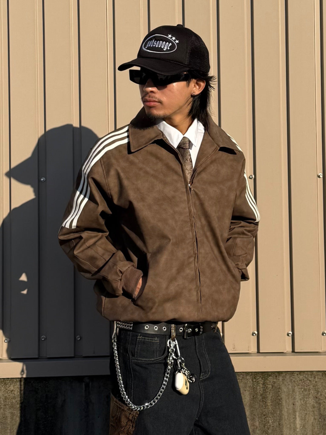 ブラウンラインジャケット DPB90078