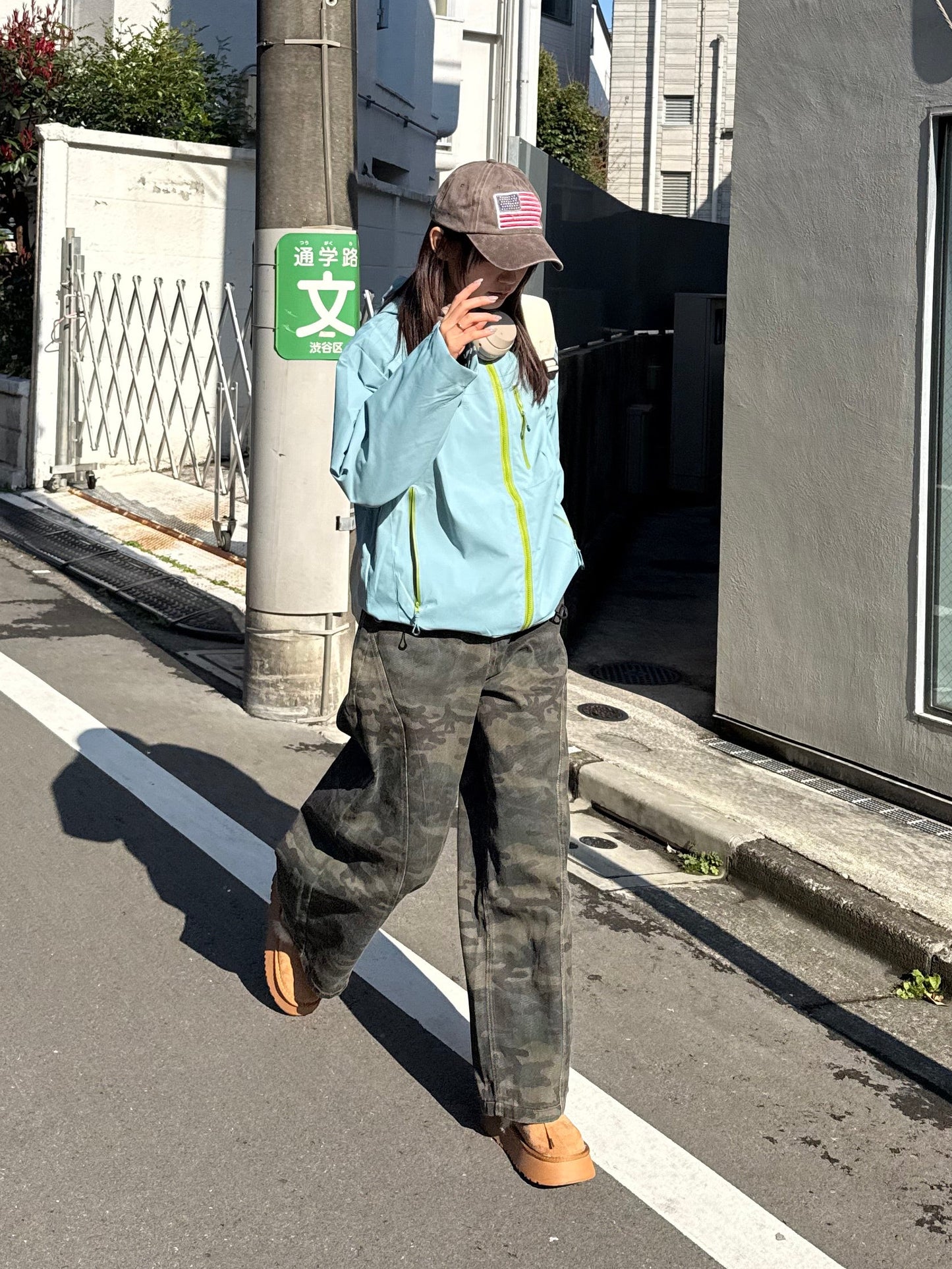 カモフラボリュームデニムパンツ DPB91097