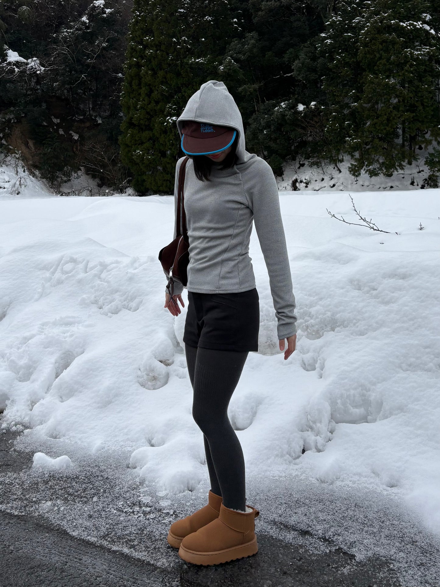 ネックポイントリブニット DPB99041