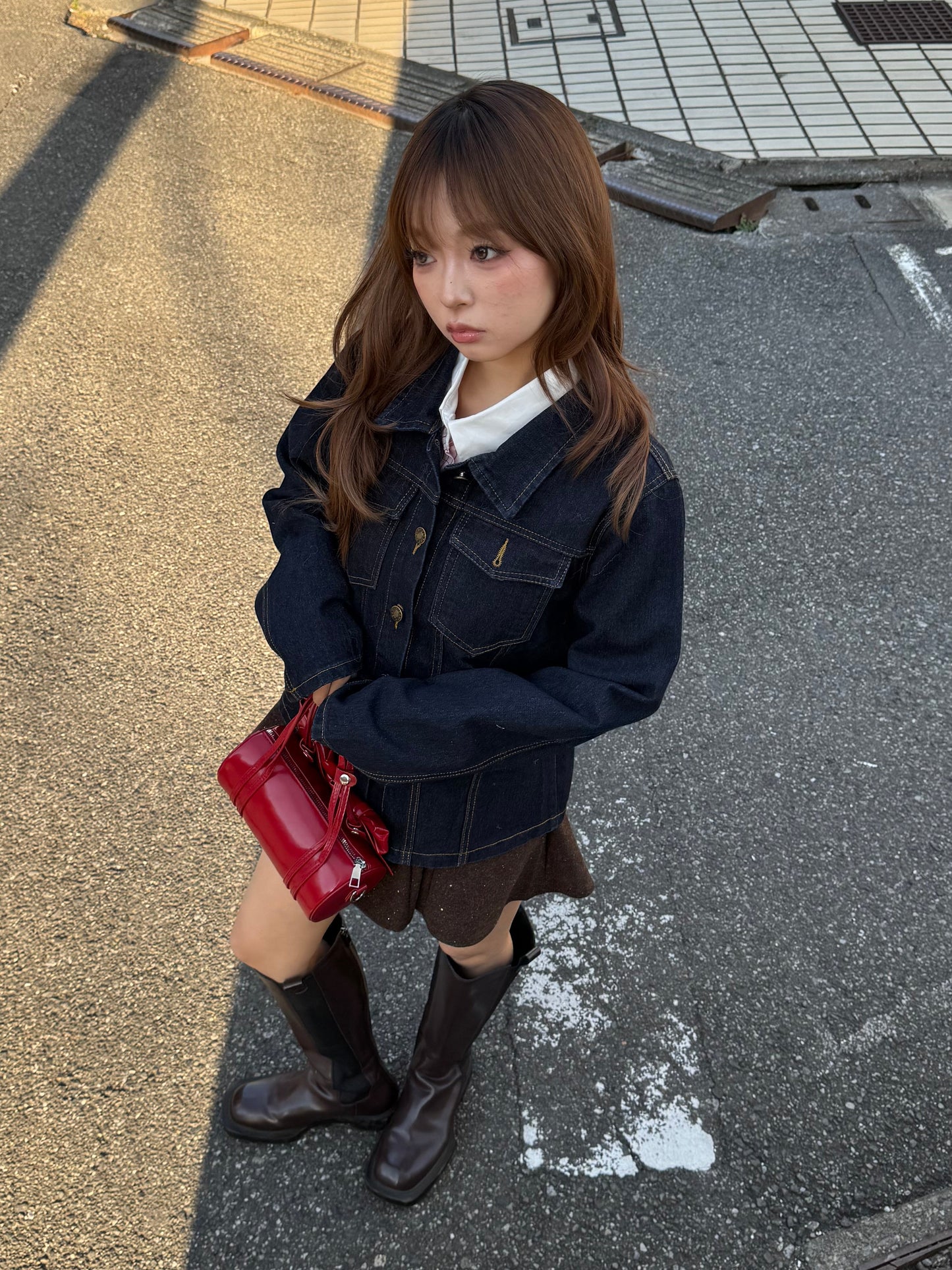 ウエストスリムデニムジャケット DPB86194