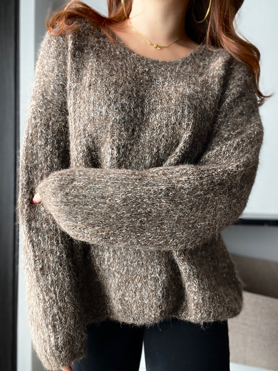 オーバーサイズニット DPB56349