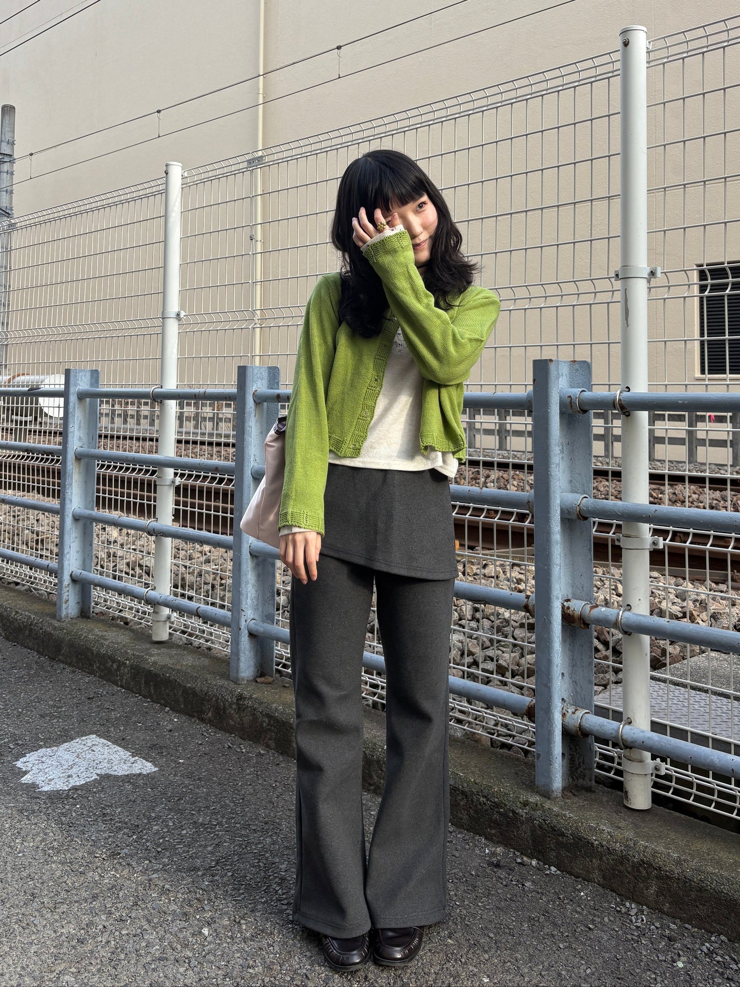 レイヤードフレアパンツ DPA43759