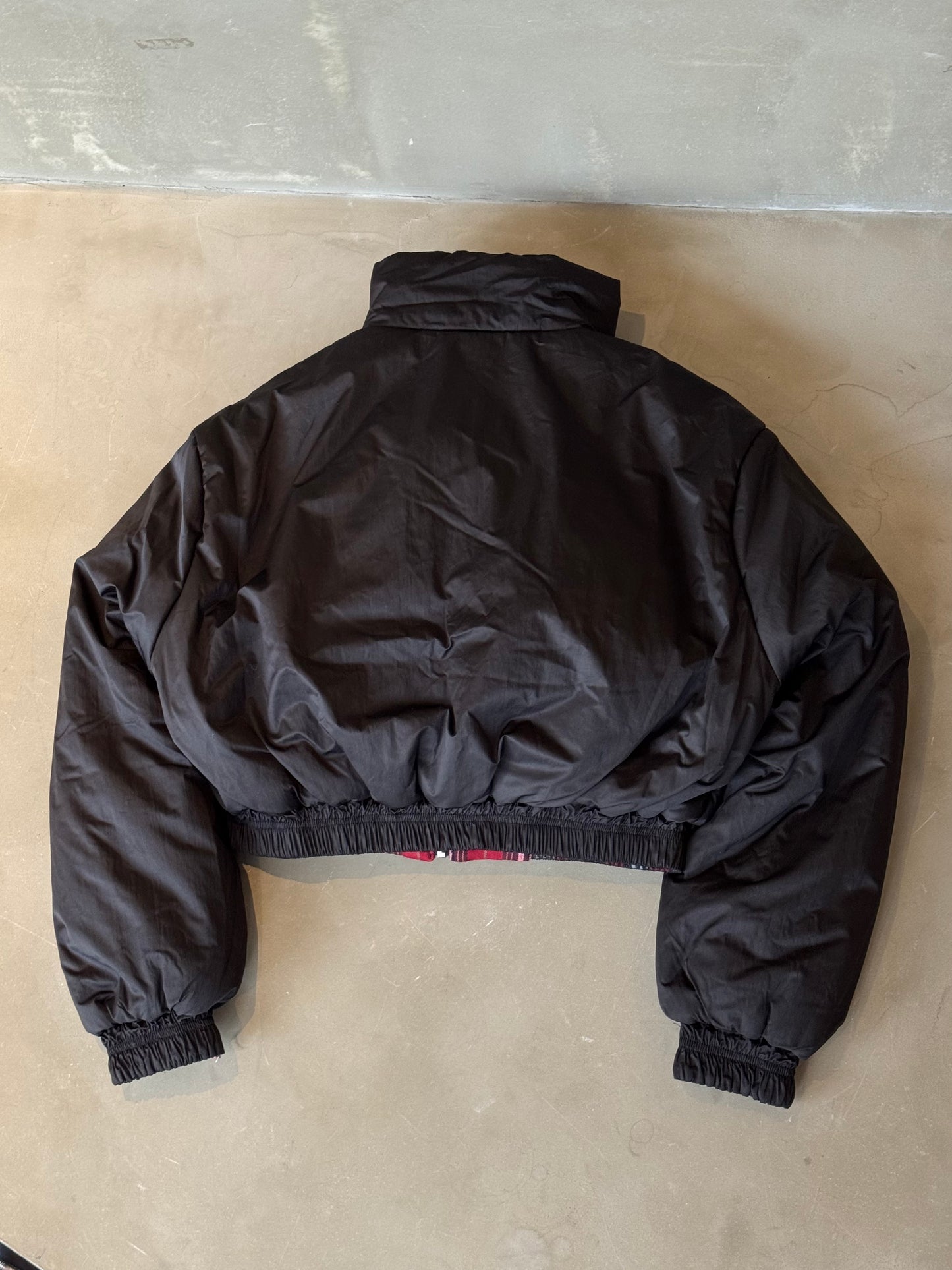 リバーシブルチェックダウンジャケット DPB91054