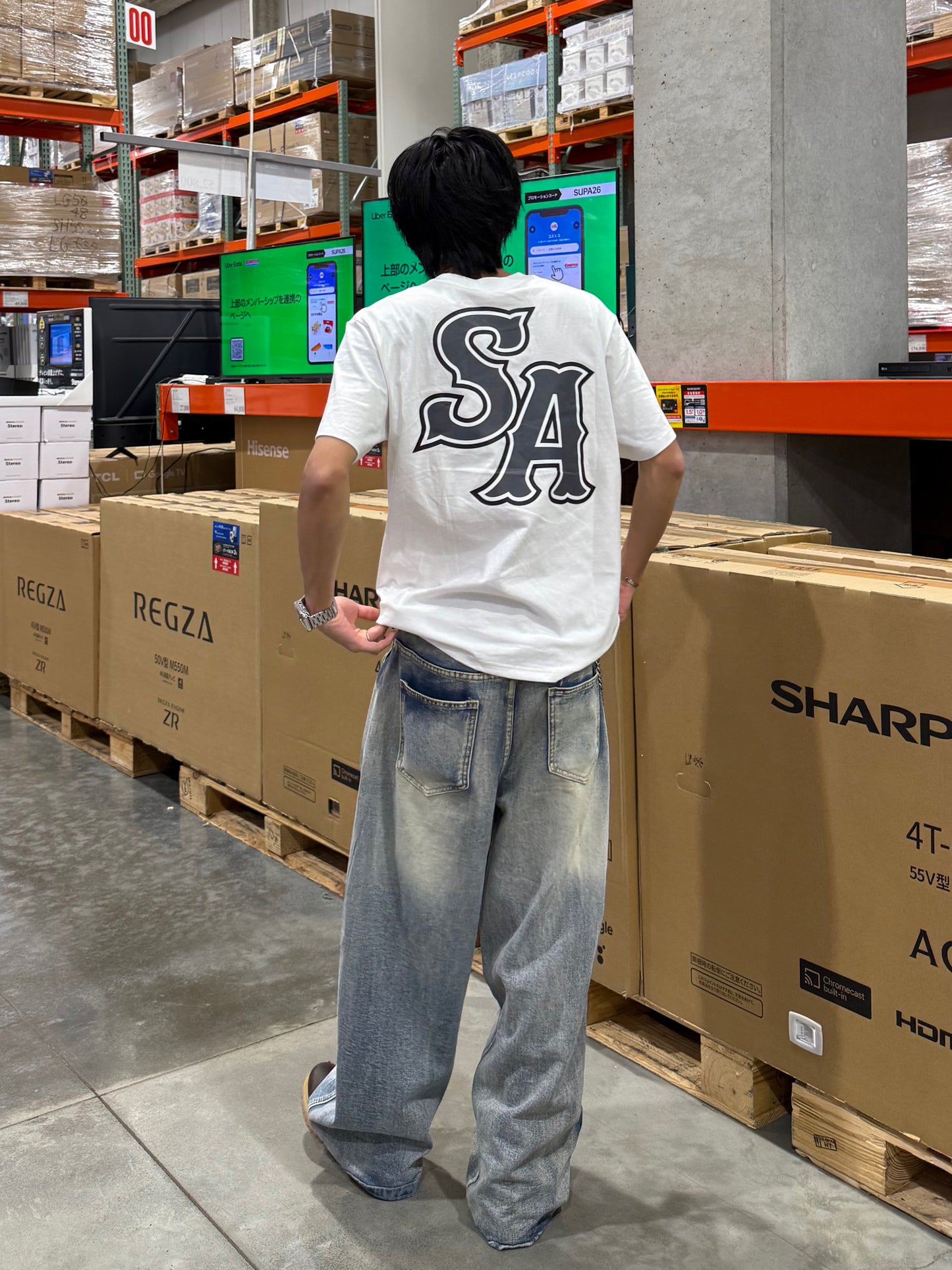 ストリートアルファベットTシャツ DPB90190