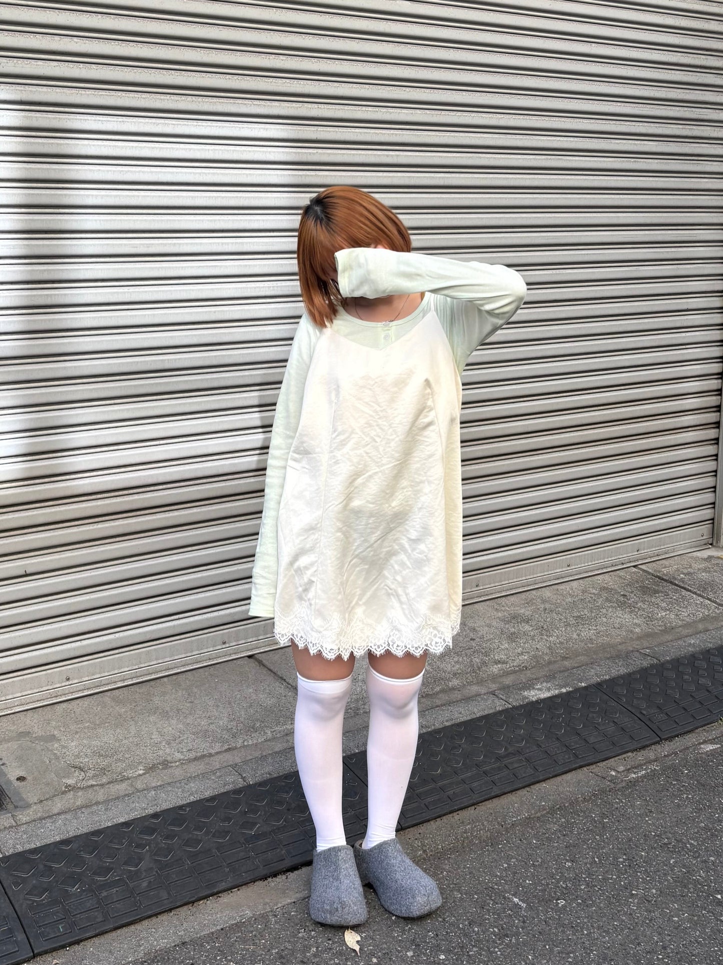レースキャミワンピース DPC04014