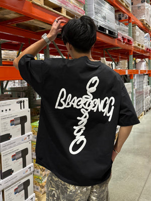 フォームプリントバックロゴTシャツ DPB90223