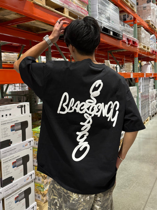 フォームプリントバックロゴTシャツ DPB90223