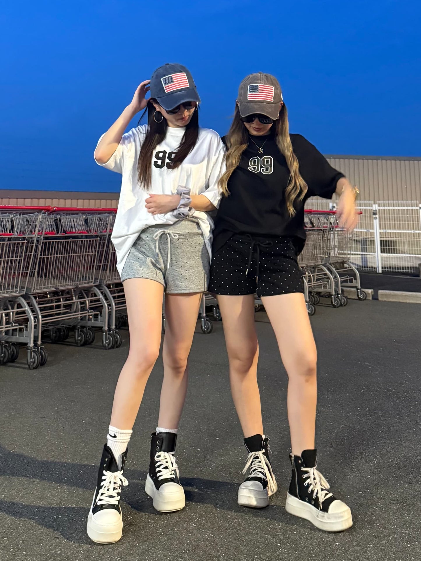 ドットスウェットショートパンツ DPB73636