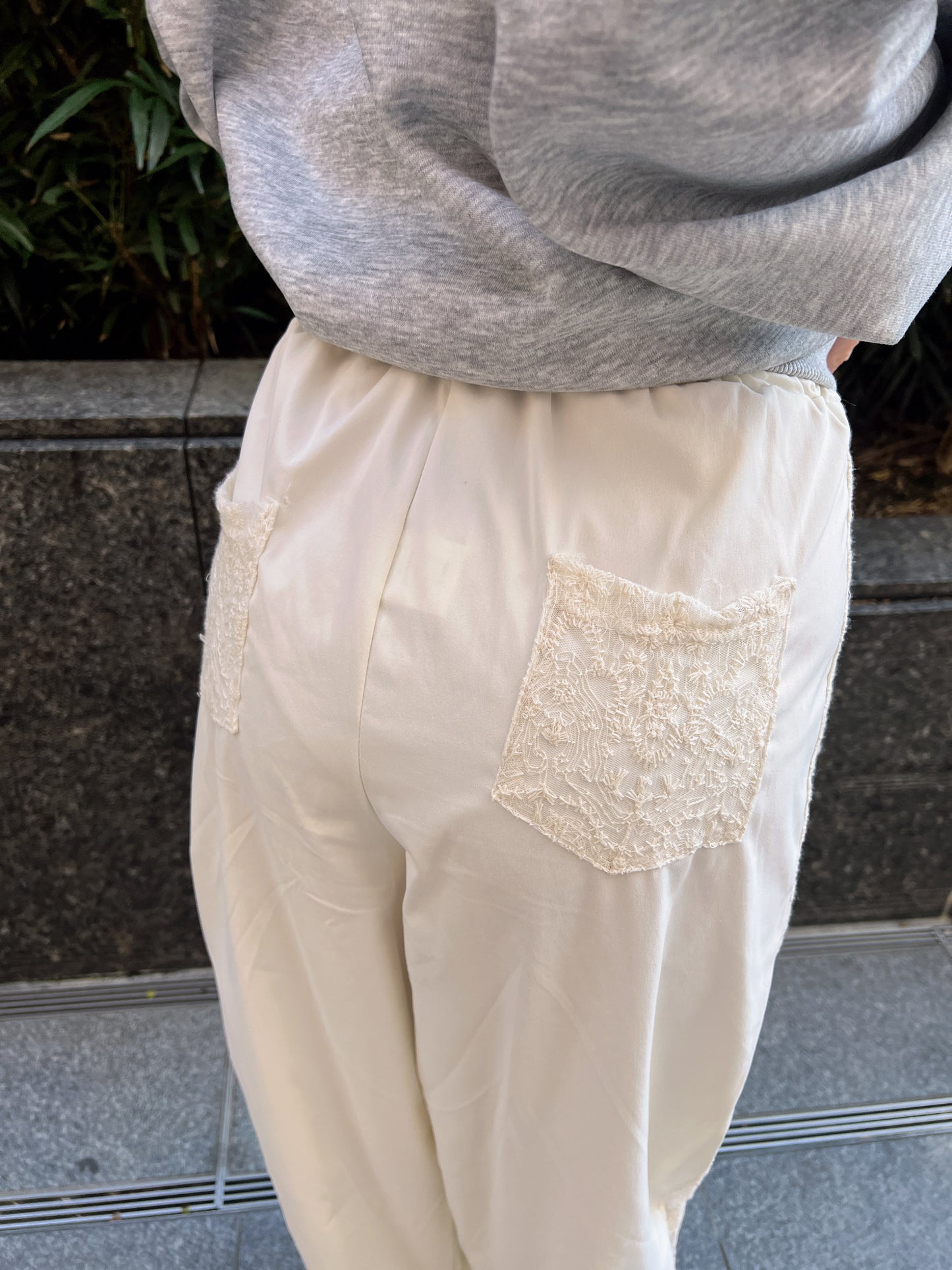 サイドレースラインワイドパンツ DPB79140