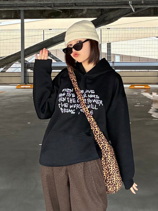 レタリングスウェットパーカー DPA61480