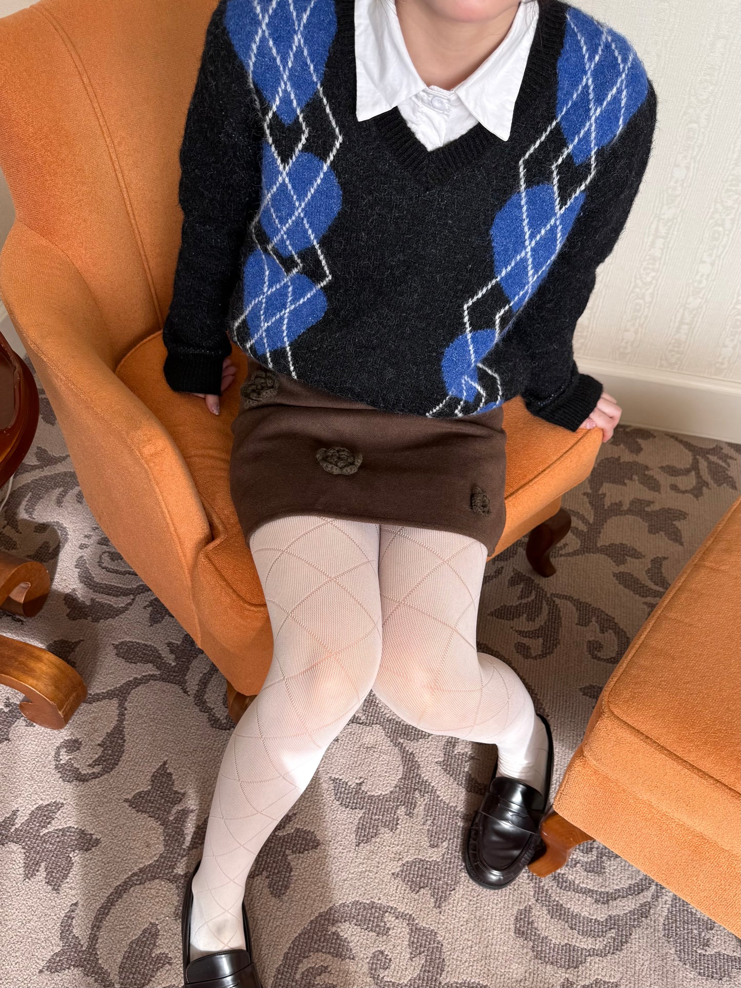 フラワーミニスカート DPA43720