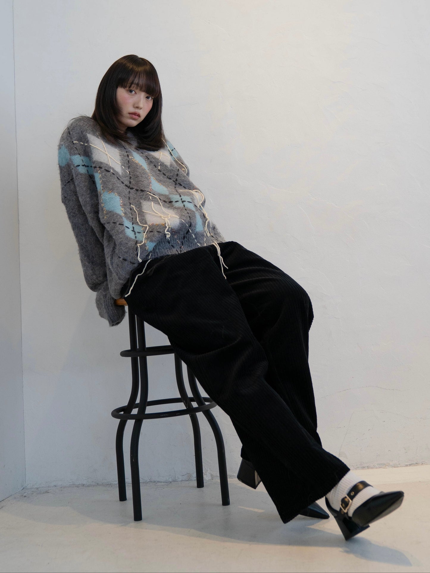 コーデュロイワイドパンツ DPC02008