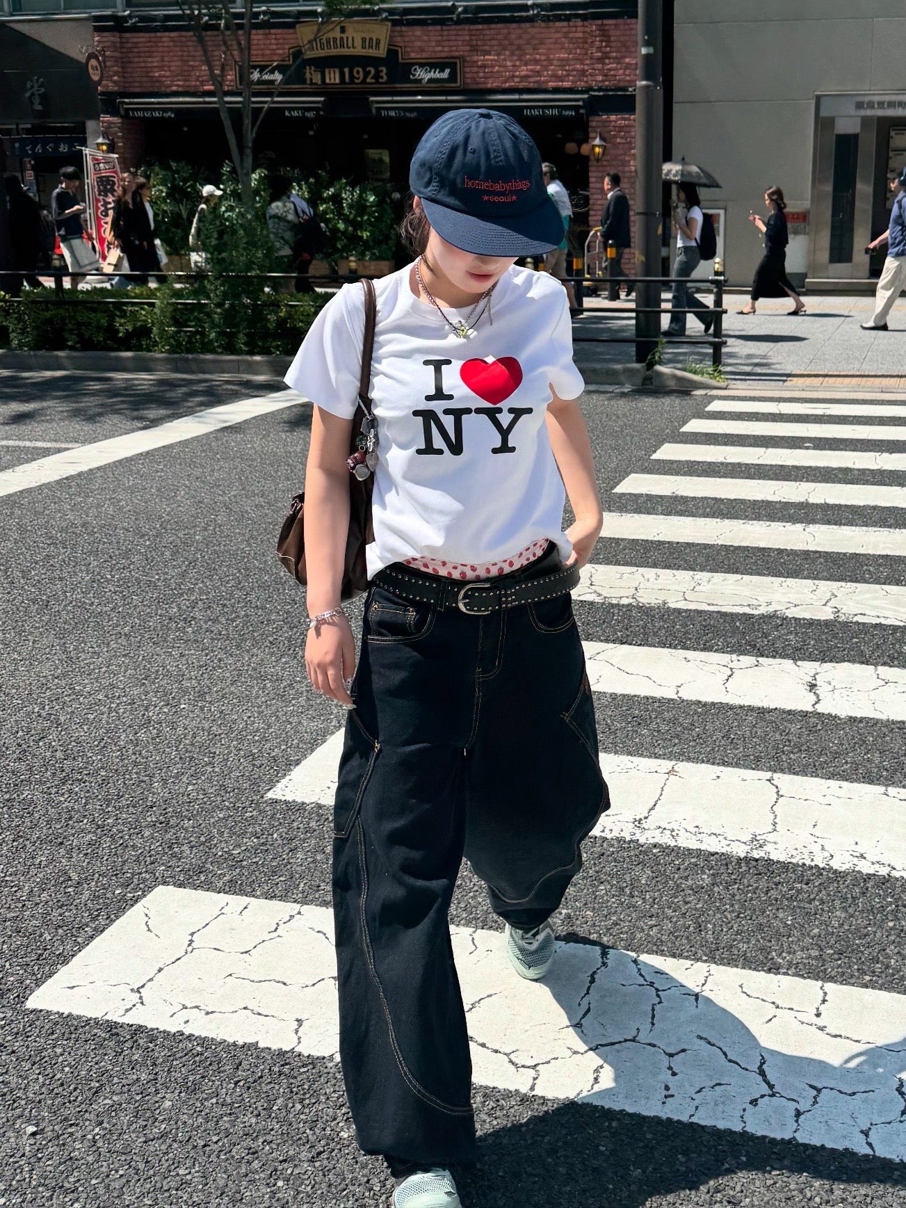 NYプリントTシャツ DPB85231