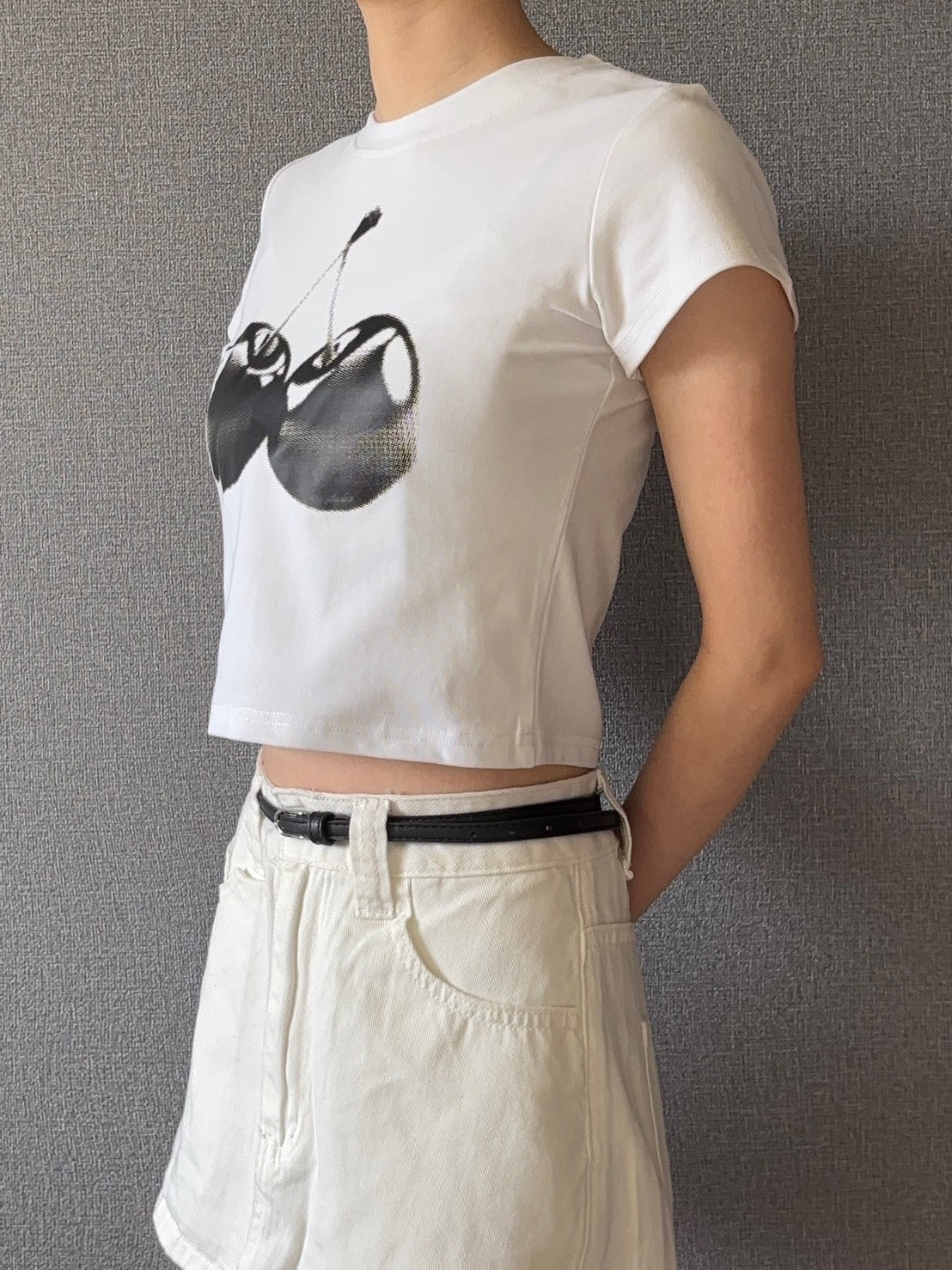チェリープリントミニTシャツ DPB88043