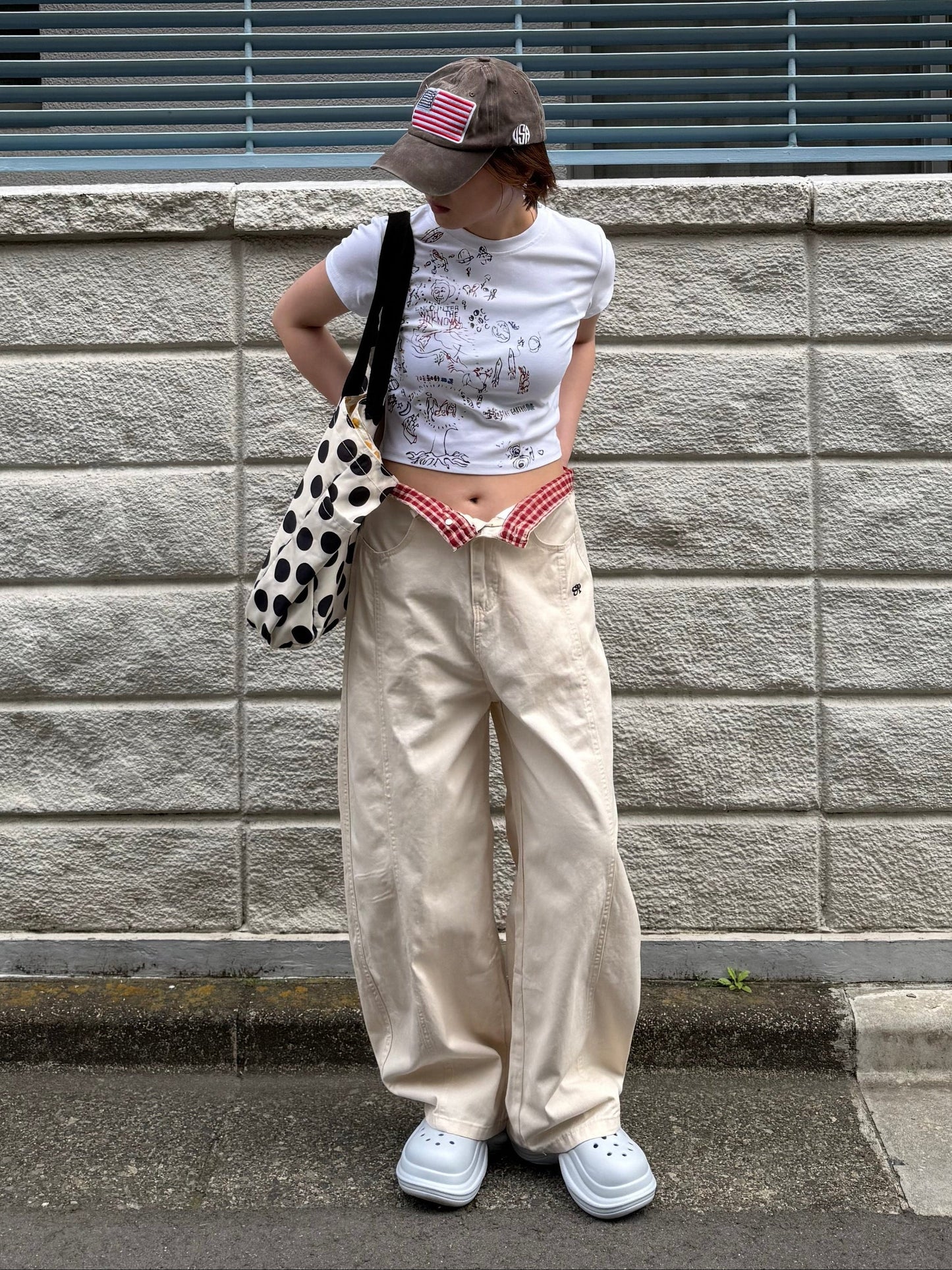 バックロゴバルーンパンツ DPB91122