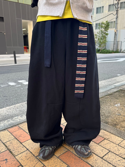 ニットベルトバルーンスウェットパンツ DPB85360