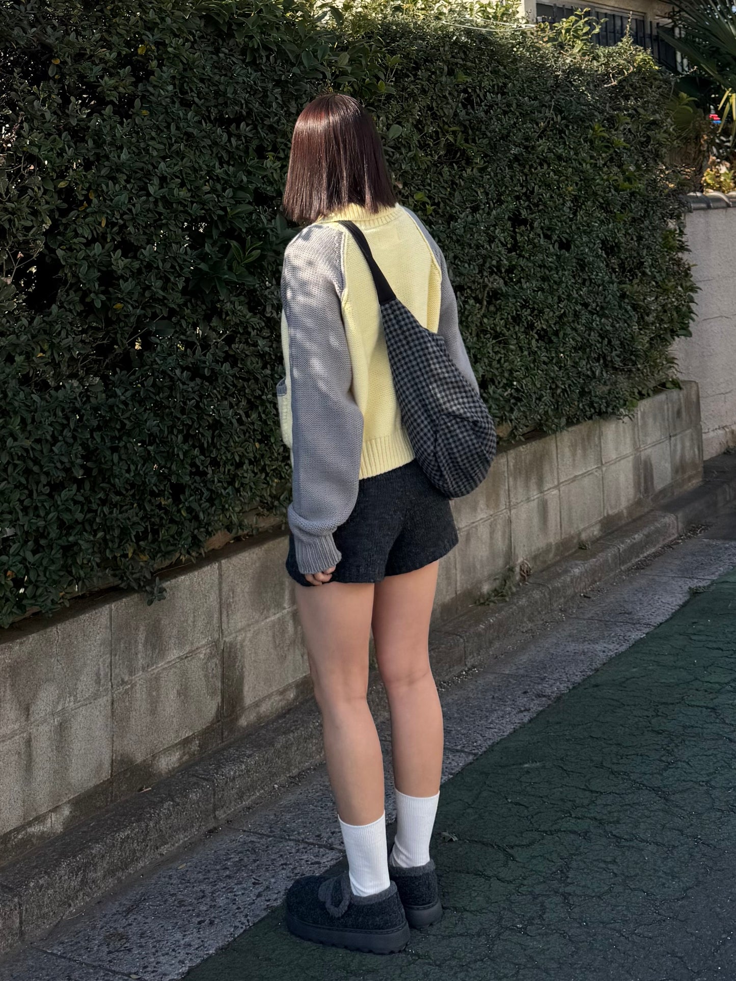 チェックトートバッグ DPB93092