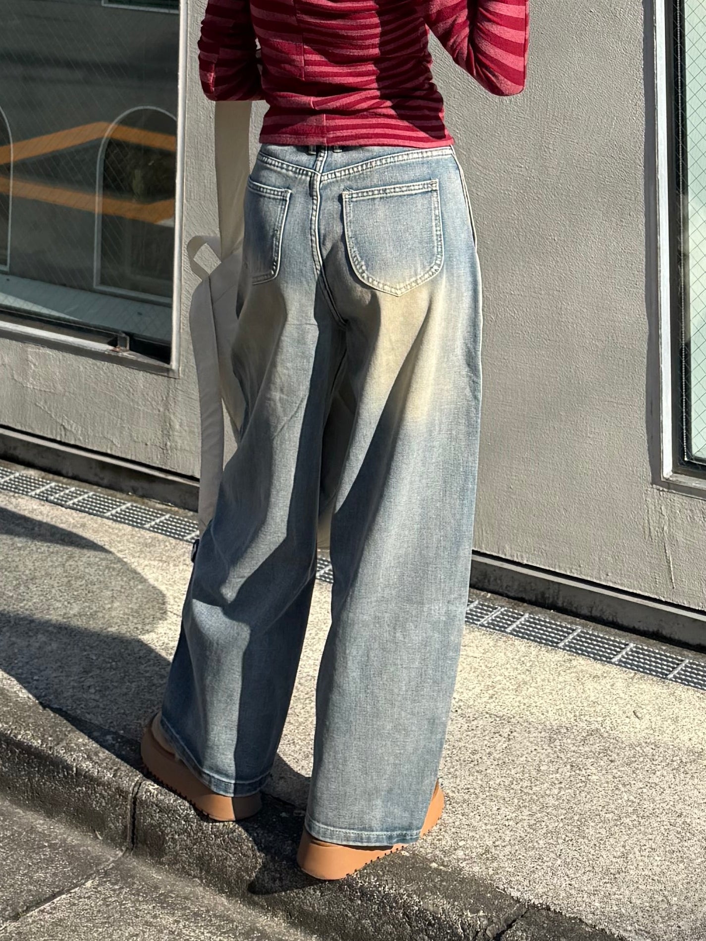 バルーンウォッシュデニムパンツ DPB91078