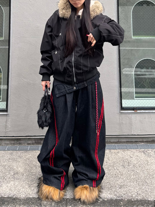 サイドラインスカートパンツ DPB86158