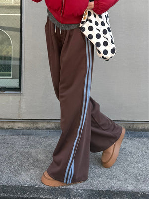 サイドラインバイカラーパンツ DPB91103