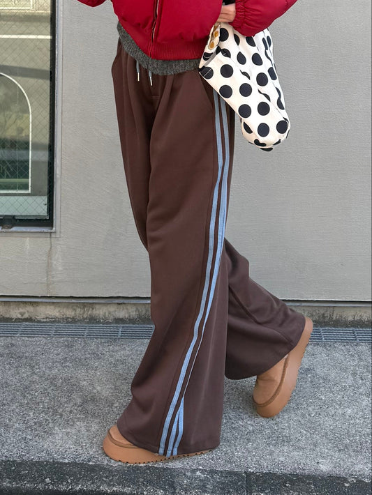 サイドラインバイカラーパンツ DPB91103