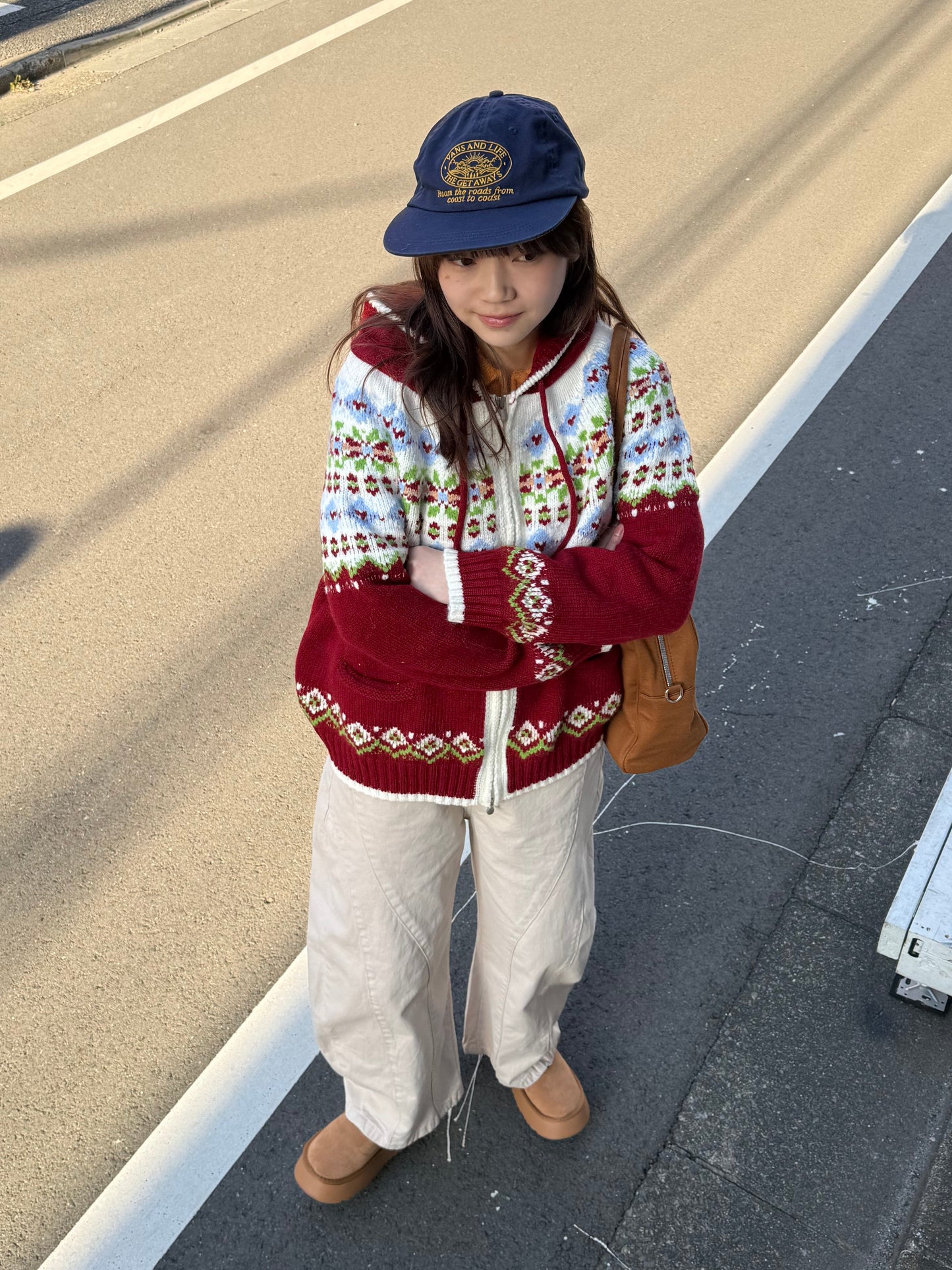 ノルディックフルジップニット DPB91065