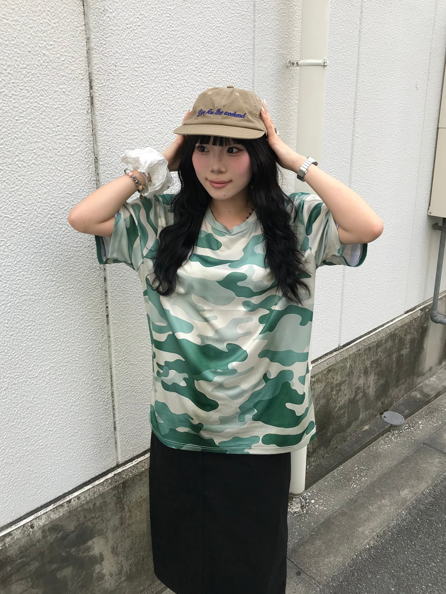 カモフラオーバーTシャツ DPB89284