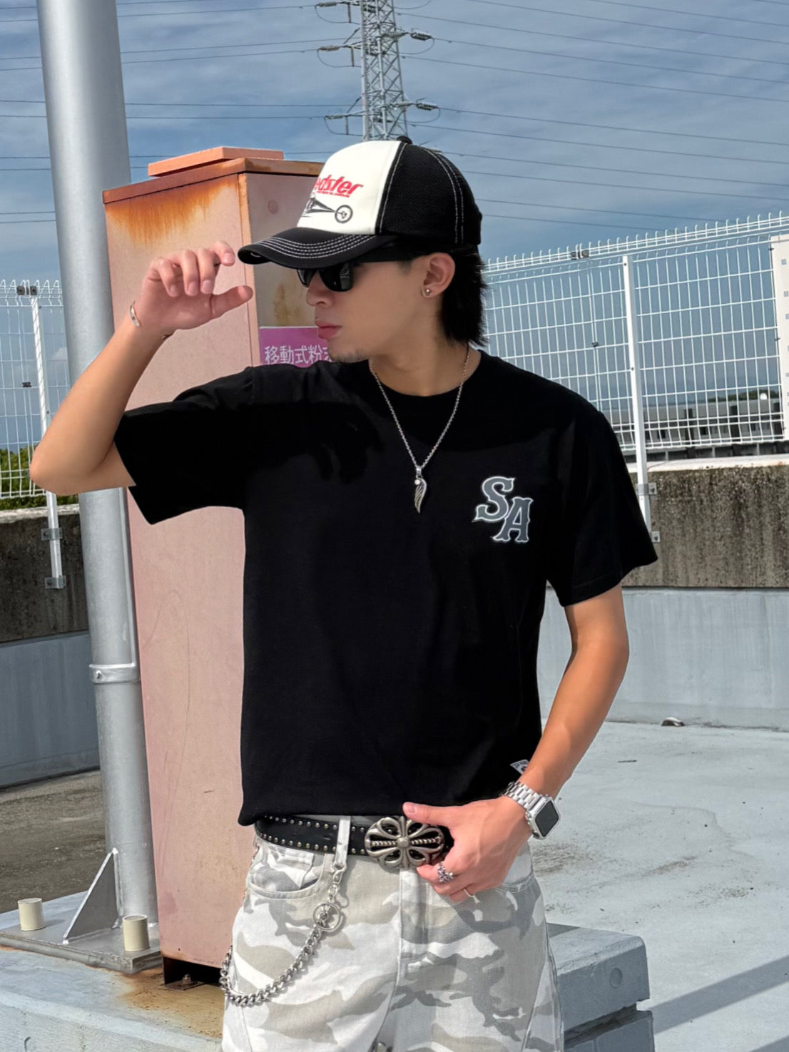 ストリートアルファベットTシャツ DPB90190